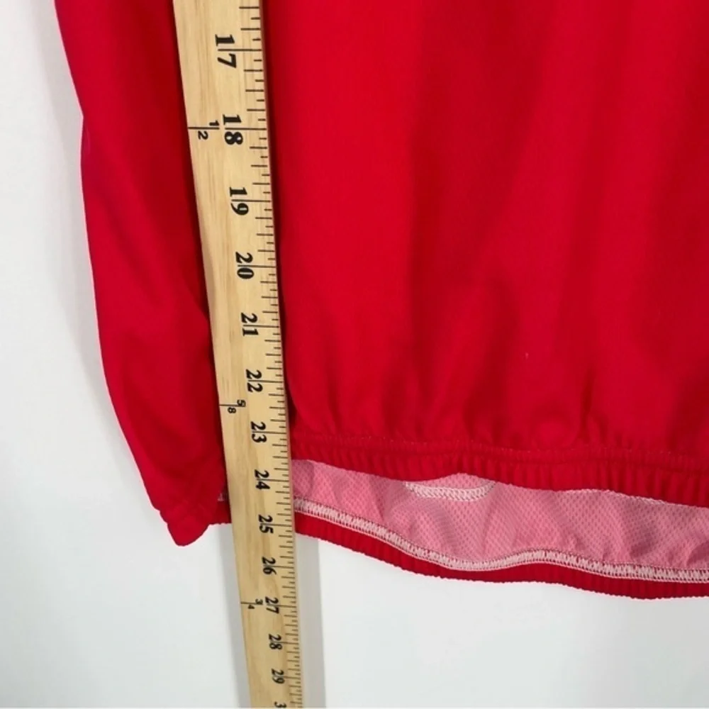 Biemme Red Cycling‎ Jersey Mens Sz 3 M 1/2 zip